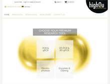 Tablet Screenshot of highqu.com